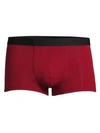 Hanro Men's Micro Touch Boxer Briefs In Currant