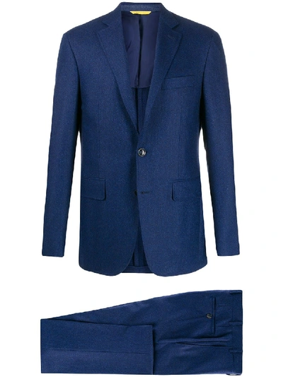 Canali Formal Two-piece Suit In Blue