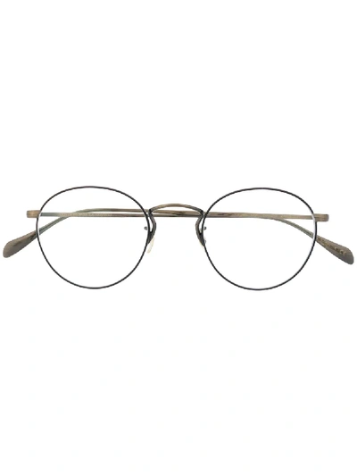 Oliver Peoples Coleridge 圆框眼镜 In Black