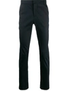Balmain Straight-leg Trousers In Blue