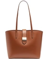 DKNY LYLA LEATHER TOTE, CREATED FOR MACY'S