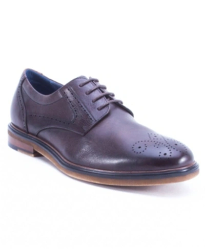 English Laundry Men's Dress Casual Oxford Men's Shoes In Brown