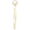 FENDI FENDI GOLD F IS FENDI EARRINGS