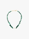 ANNI LU ANNI LU 18K GOLD-PLATED INES MALACHITE NECKLACE,192202314661634