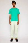 Acne Studios Nash Face Emerald Green In Classic Fit T-shirt