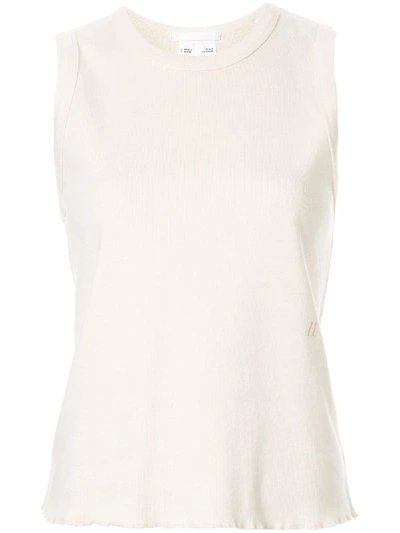 Helmut Lang Slim-fit Tank Top In White