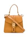 Chloé Small Aby Day Tote Bag In 棕色