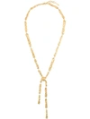 CHLOÉ HAMMERED PENDANT NECKLACE