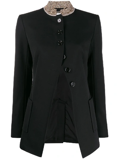 Chloé Fitted Single-breasted Blazer In 黑色