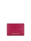 MICHAEL MICHAEL KORS PEBBLED CARDHOLDER