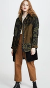 COACH Patchwork Parka