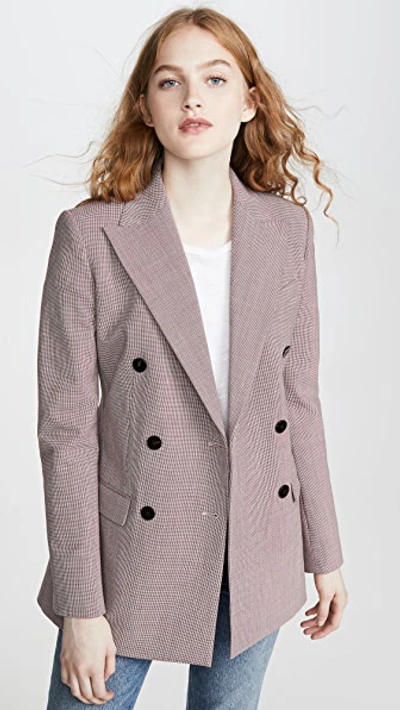 Theory Db Tailor Jacket B In Claret