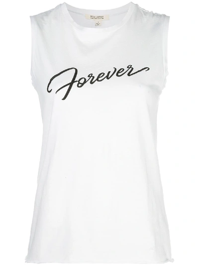 Nili Lotan Forever Straight-fit Tank Top In White