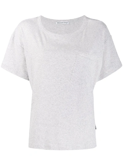 Alexander Wang T Classic Pocket T-shirt Grey
