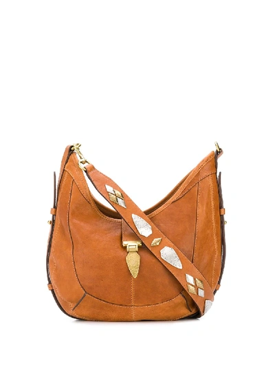 Isabel Marant Kaliko Shoulder Bag In Brown