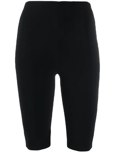 Alchemy Knee-length Fitted Shorts In Black