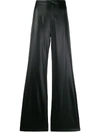 ALEXANDER WANG T COATED FLARED TROUSERS