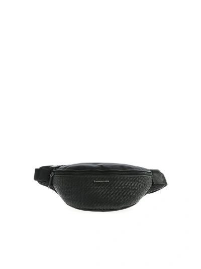 Ermenegildo Zegna Logo Beltbag In Black