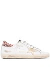 GOLDEN GOOSE SUPERSTAR豹纹拼接板鞋