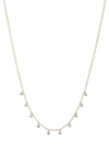 MEIRA T DIAMOND SHAKER FRONTAL NECKLACE,N10362TY