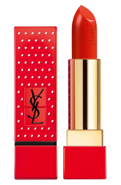 Saint Laurent Rouge Pur Couture Stud Edition Collector Lipstick In 13 Le Orange