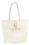 CHLOÉ ABY SMALL LEATHER TOTE,CHC20SS222C44