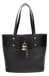 CHLOÉ ABY SMALL LEATHER TOTE,CHC20SS222C44