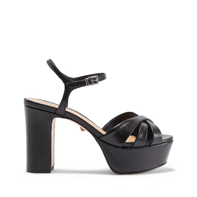 Schutz Platform Sandals - 黑色 In Black