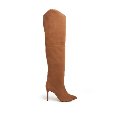 Schutz Anamaria Boot In Wood