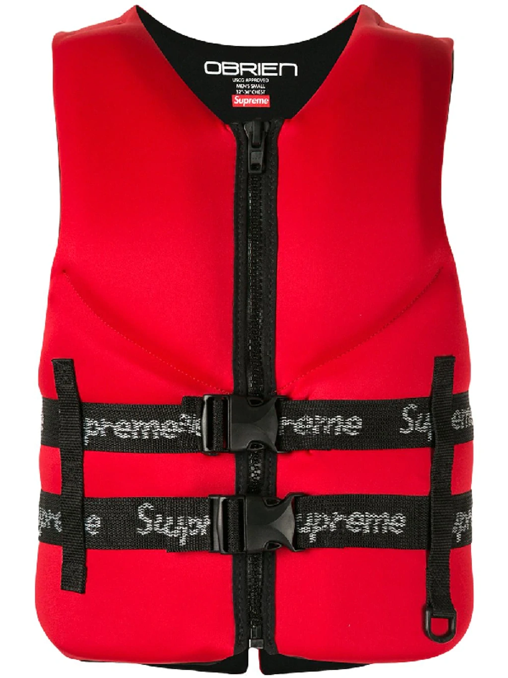 Supreme O'brien Life Vest Ss18 In Red | ModeSens