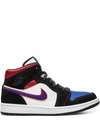 Jordan Air  1 Mid Sneakers In White