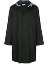 OPENING CEREMONY HOODED TRENCH COAT