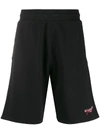 Givenchy Black Signature Shorts In Black