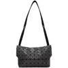 BAO BAO ISSEY MIYAKE BAO BAO ISSEY MIYAKE GREY PRISM MESSENGER BAG