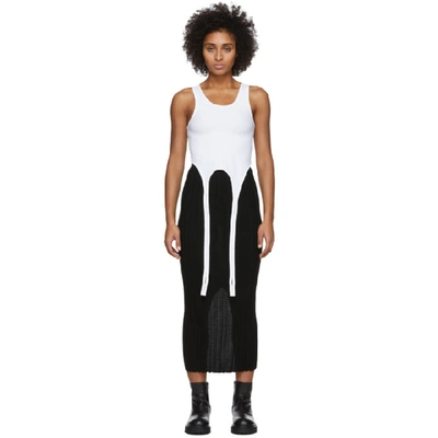 Helmut Lang White Double Seamless Bra Tank Top In Optic Wht