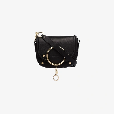 See By Chloé Leather Crossbody Bag In Black