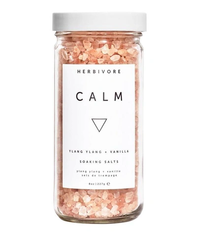 Herbivore Calm Soaking Salts 227g In White