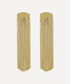 ANISSA KERMICHE GOLD-PLATED GRAND FIL D'OR DROP EARRINGS,000640340