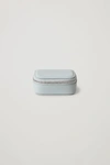 Cos Leather Travel Pouch In Light Turquoise