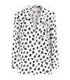 ALICE AND OLIVIA KEIR PIPED PYJAMA SHIRT,14971125