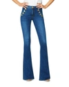 Ramy Brook Helena High Rise Flared Sailor Jeans In Medium Wash In Medium Wash