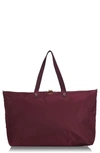 Tumi Voyageur Just In Case Packable Nylon Tote In Port