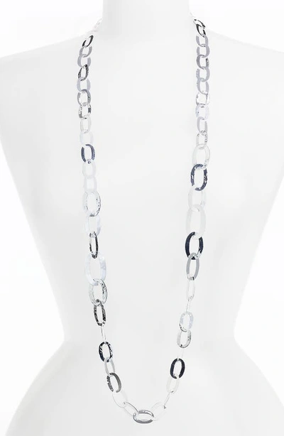 Ippolita Roma Links Long Chain Necklace In Sterling Silver