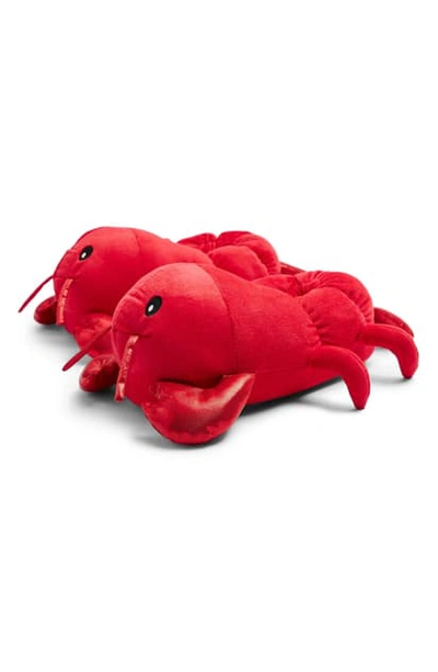 Topshop Lobster Slippers In Red | ModeSens