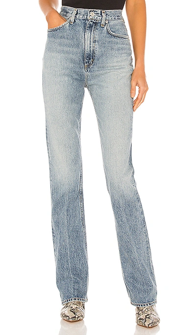 Agolde Vintage High-rise Organic Cotton Jeans In Clamour
