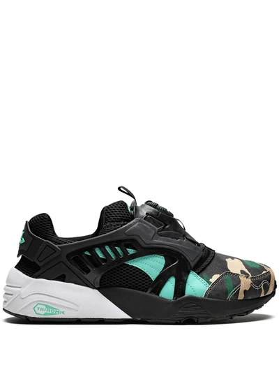 Puma Disc Blaze Night Jungle Sneakers In Black