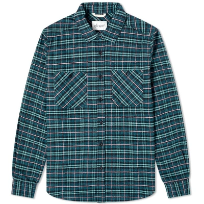 Albam Checked Craft Shirt In Green