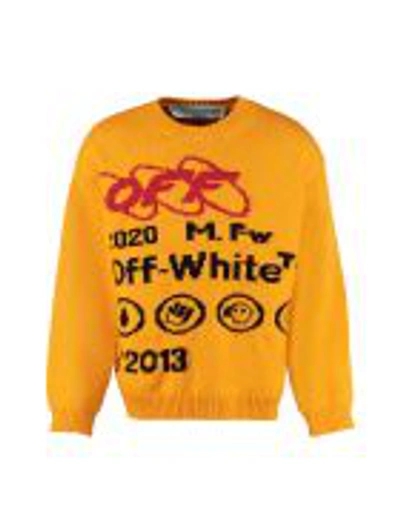 Off-white Industrial Y013 Intarsia Sweater