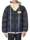 OFF-WHITE HOODED DOWN JACKET,11143976