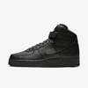 Nike Air Force 1 High '07 Mens Lifestyle Hi Top Casual And Fashion Sneakers In Black/black/black